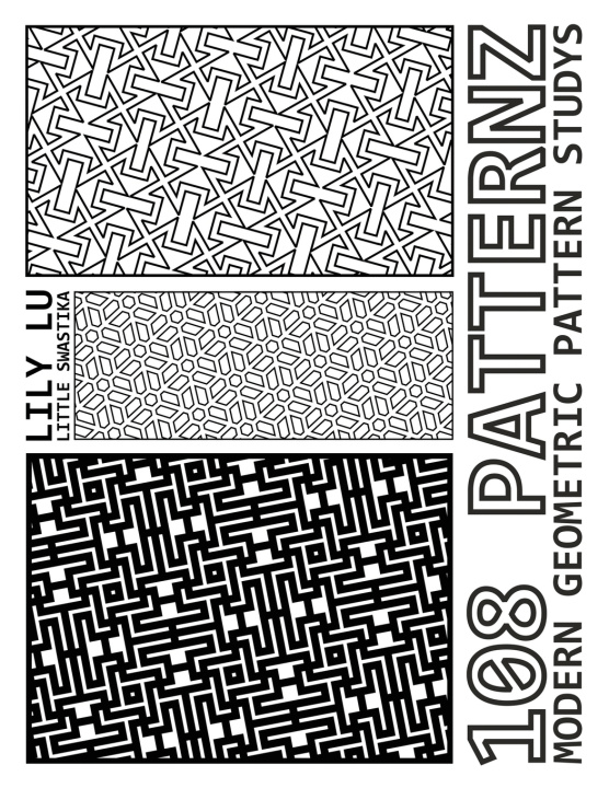 Knjiga 108 Patternz swastika little swastika