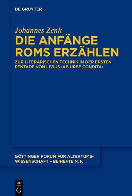 Carte Anfange Roms erzahlen Johannes Zenk