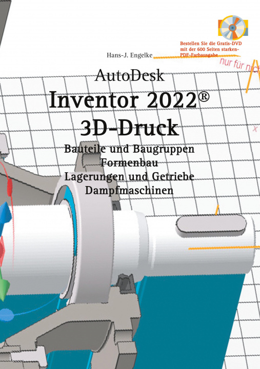 Книга AutoDesk Inventor 2022 3D-Druck 