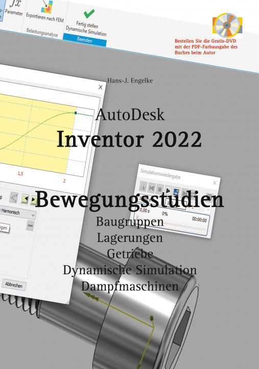 Книга AutoDesk Inventor 2022 Bewegungsstudien 