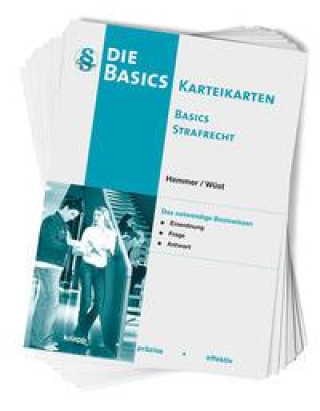 Knjiga Karteikarten Basics Strafrecht Achim Wüst