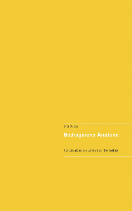 Knjiga Bedragarens Anatomi 