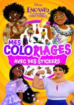 Книга ENCANTO, LA FANTASTIQUE FAMILLE MADRIGAL - Mes Coloriages avec Stickers - Disney 