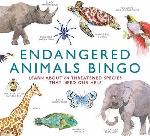 Game/Toy Endangered Animals Bingo GEORGE MARCEL/WILLIA