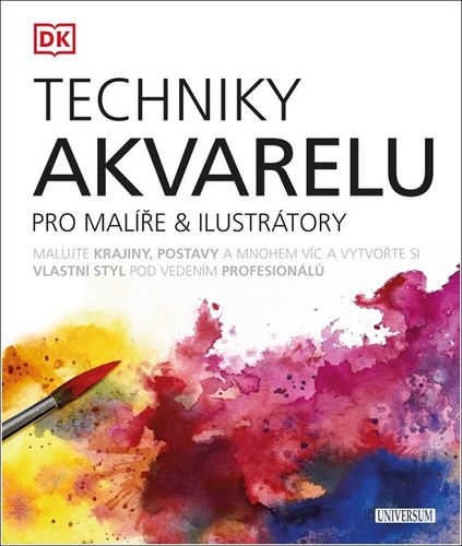 Kniha Techniky akvarelu pro malíře & ilustrátory 