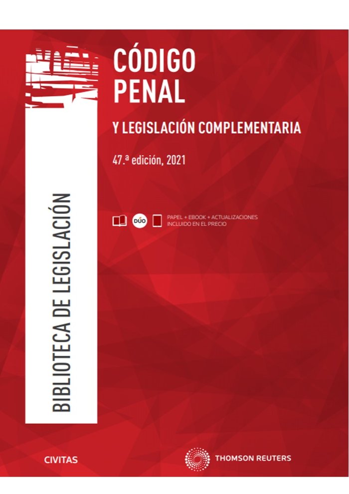 Kniha CODIGO PENAL Y LEGISLACION COMPLEMENTARIA 