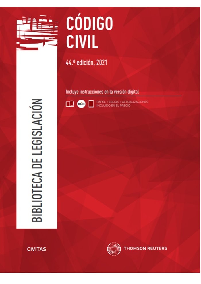Knjiga CODIGO CIVIL CIVITAS