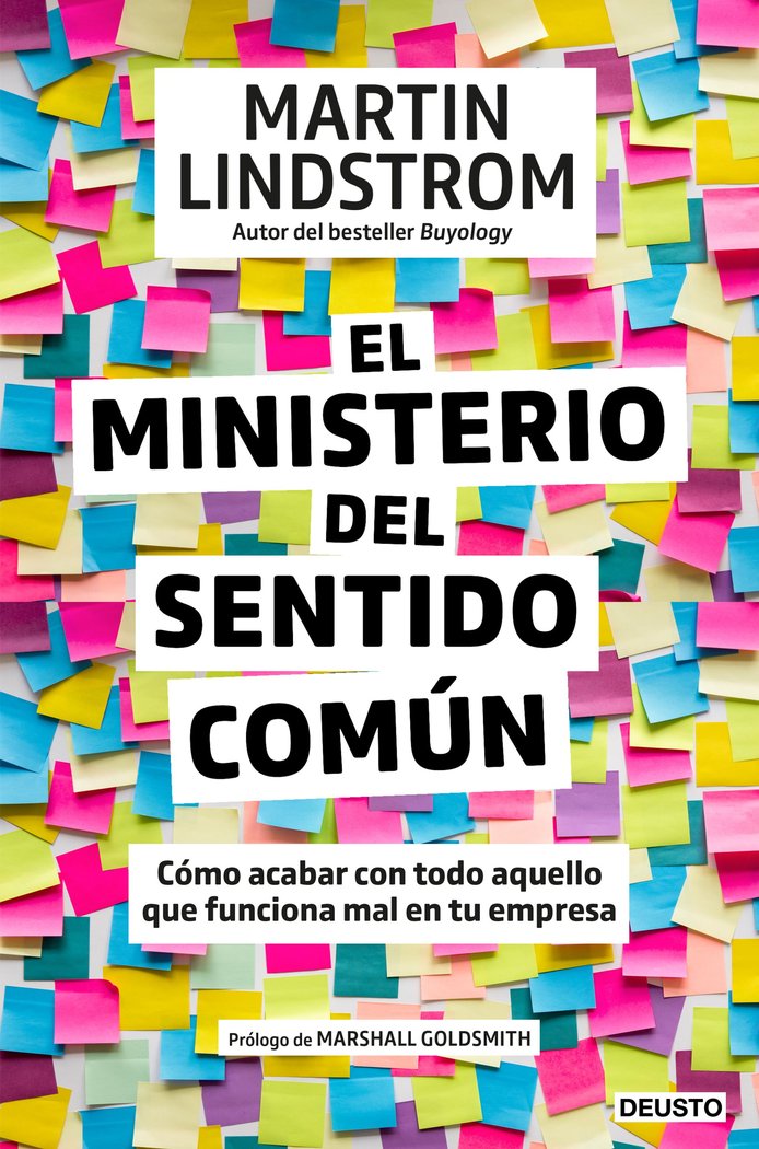 Kniha EL MINISTERIO DEL SENTIDO COMUN MARTIN LINDSTROM