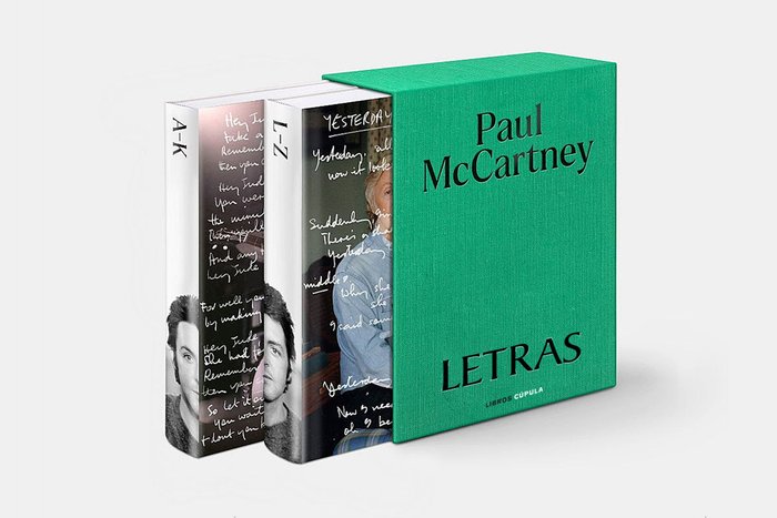 Kniha LETRAS PAUL MCCARTNEY