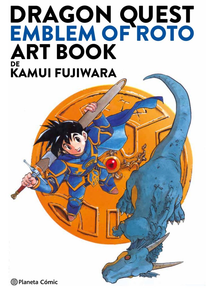 Kniha DRAGON QUEST EMBLEM OF ROTO ART BOOK KAMUI FUJIWARA