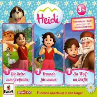 Hanganyagok Heidi Heidi (CGI) - Die 1. 3er Box (Folgen 1,  2,  3) 