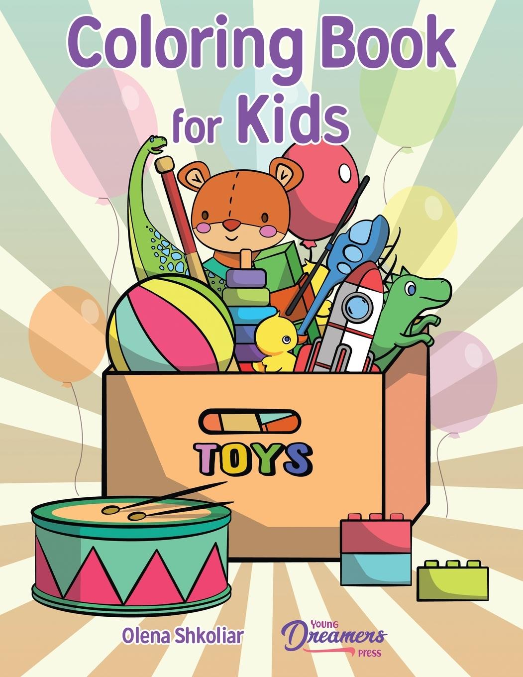 Boek Coloring Book for Kids Young Dreamers Press