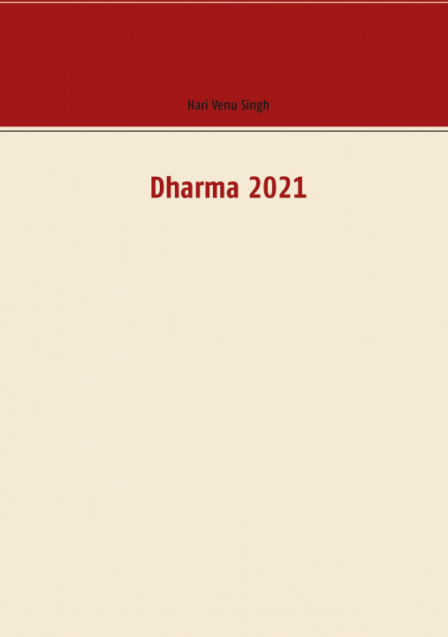 Knjiga Dharma 2021 Hari Venu Singh
