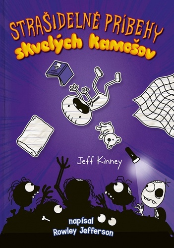 Book Strašidelné príbehy skvelých kamošov Jeff Kinney