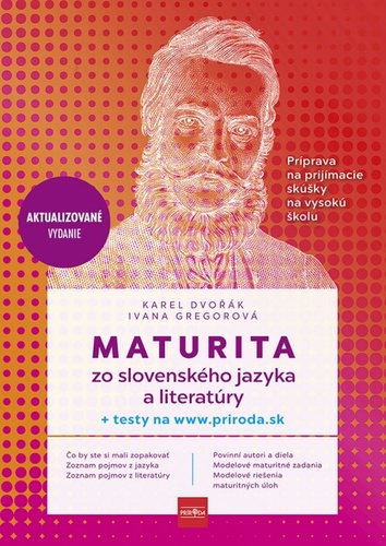 Kniha Maturita zo slovenského jazyka a literatúry Ivana Gregorová Karel