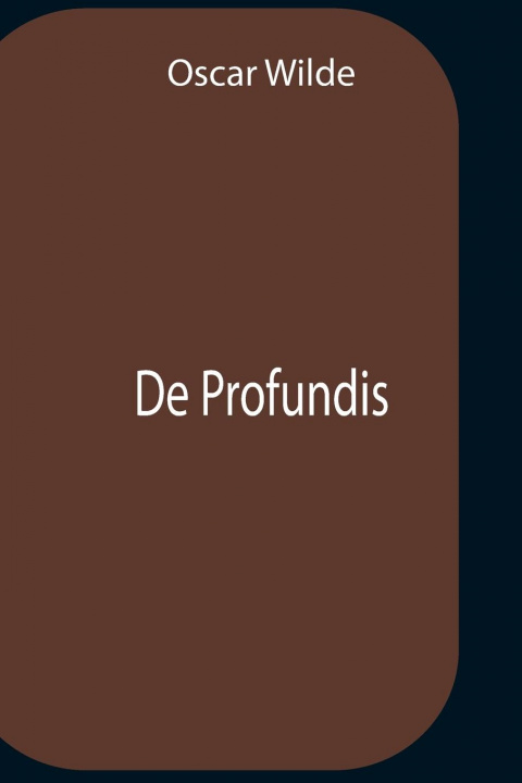 Book De Profundis Oscar Wilde