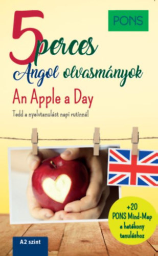 Könyv PONS 5 perces angol olvasmányok - An Apple a Day Dominic Butler