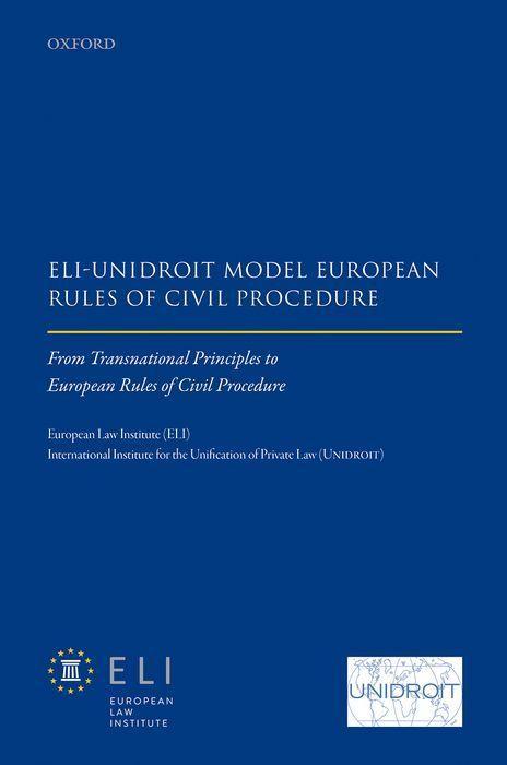 Carte ELI - Unidroit Model European Rules of Civil Procedure 