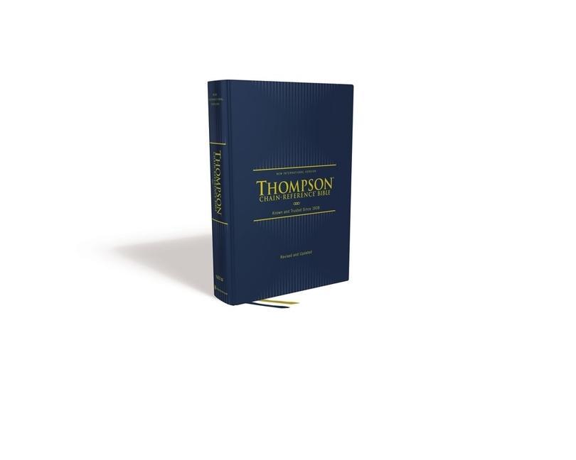 Könyv NIV, Thompson Chain-Reference Bible, Hardcover, Navy, Red Letter, Comfort Print THOMPSON  DR.  FRANK