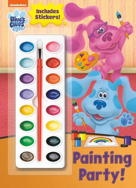 Книга Painting Party! (Blue's Clues & You) Golden Books