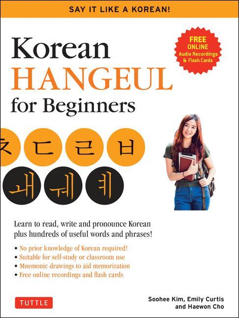 Carte Korean Hangul for Beginners: Say it Like a Korean 