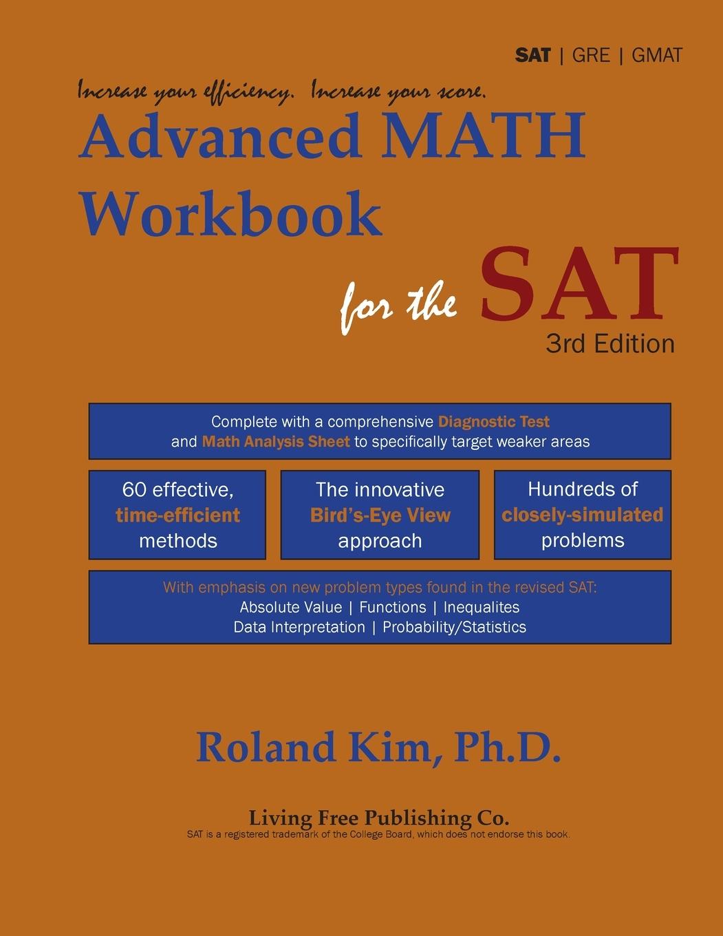 Kniha Advanced Math Workbook for the SAT 