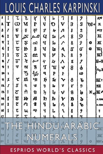 Carte Hindu-Arabic Numerals (Esprios Classics) 
