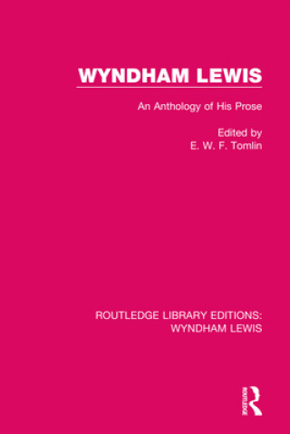 Knjiga Wyndham Lewis E. W. F. Tomlin