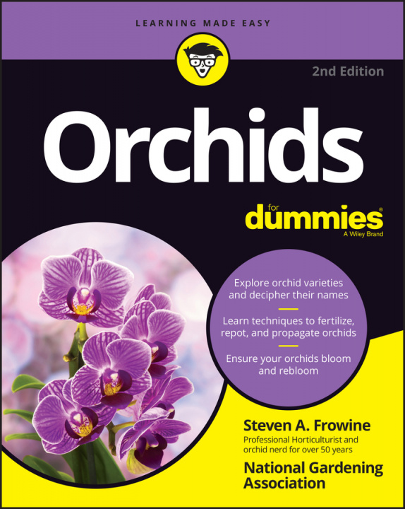 Книга Orchids For Dummies Steven A. Frowine