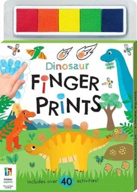 Knjiga Dinosaurs Finger Prints Hinkler Pty Ltd