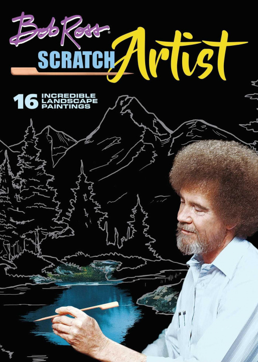 Kniha Bob Ross Scratch Artist 