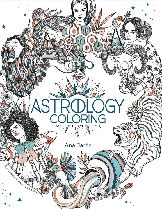 Kniha Astrology Coloring 