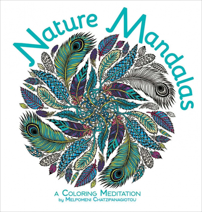 Книга Nature Mandalas Coloring Book 