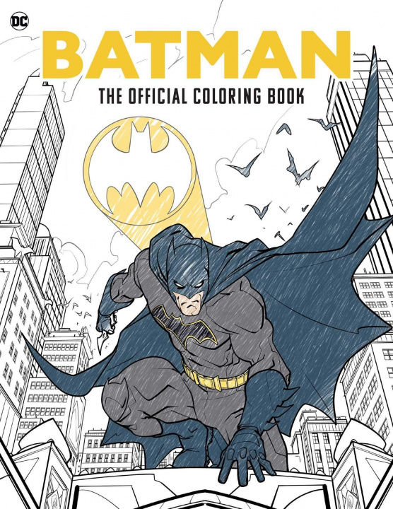 Книга Batman: The Official Coloring Book 