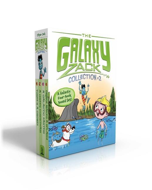 Libro The Galaxy Zack Collection #2 (Boxed Set): Three's a Crowd!; A Green Christmas!; A Galactic Easter!; Drake Makes a Splash! Colin Jack