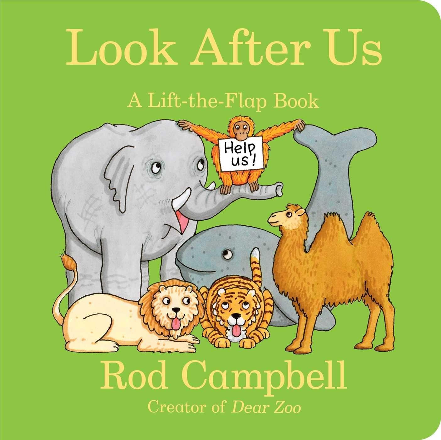 Kniha Look After Us: A Lift-The-Flap Book Rod Campbell