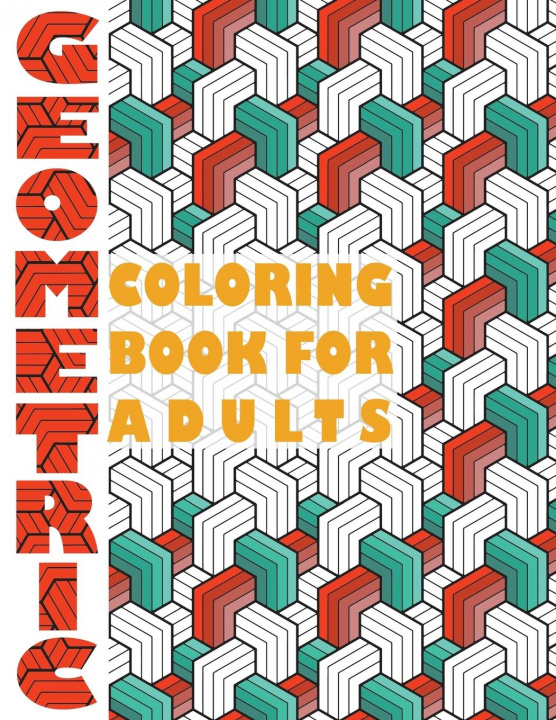 Książka Geometric Coloring Book for Adults 