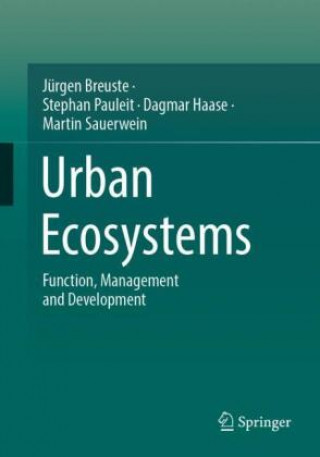 Knjiga Urban Ecosystems Jurgen Breuste