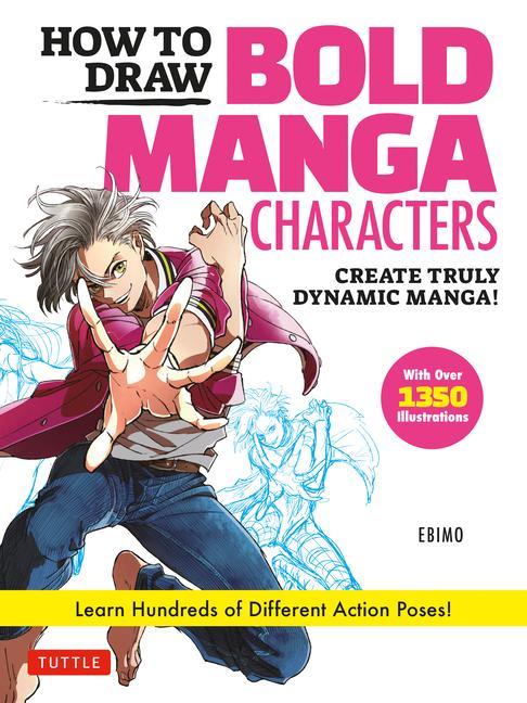 Book How to Draw Bold Manga Characters 