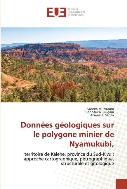 Carte Donnees geologiques sur le polygone minier de Nyamukubi, Bonheur N. Rugain
