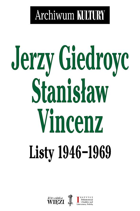 Book Listy 1946-1969 Jerzy Giedroyc