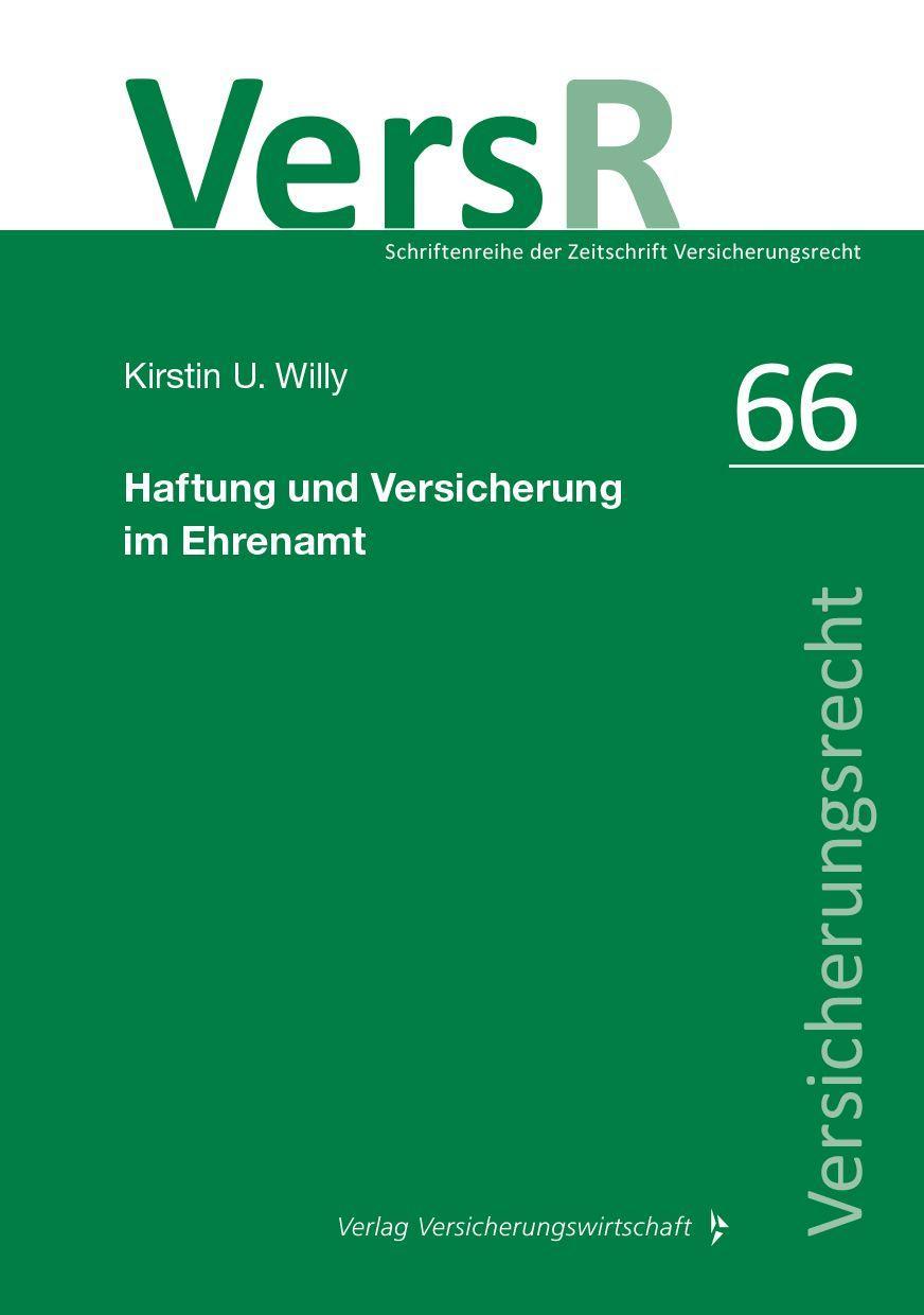 Kniha Haftung und Versicherung im Ehrenamt 