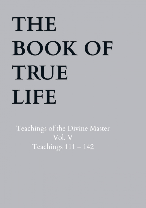 Book The Book of True Life Anna Maria Hosta