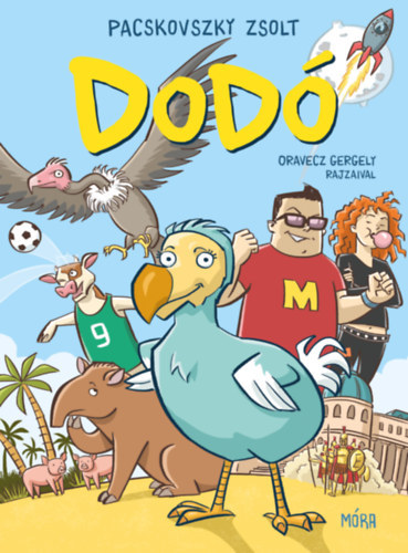 Knjiga Dodó - dedikált Pacskovszky Zsolt