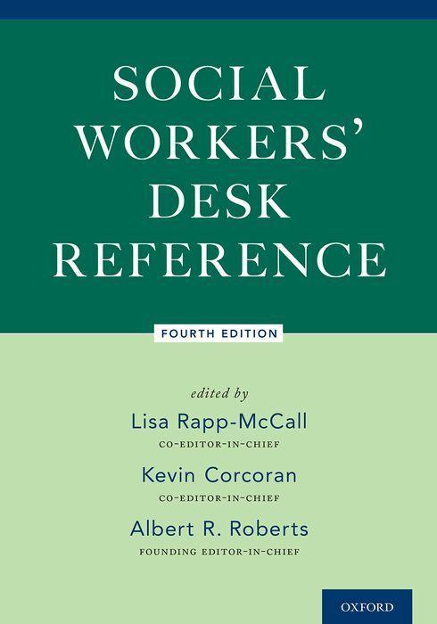 Knjiga Social Workers' Desk Reference RAPP-MCCALL