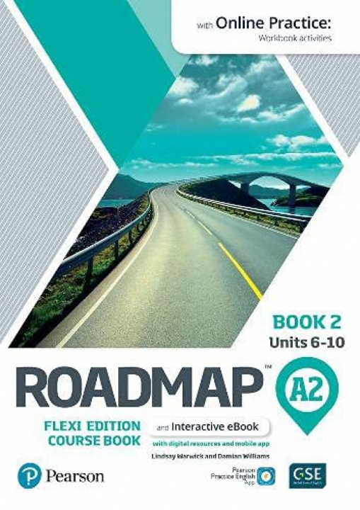 Kniha Roadmap A2 Flexi Edition Course Book 2 with eBook and Online Practice Access 