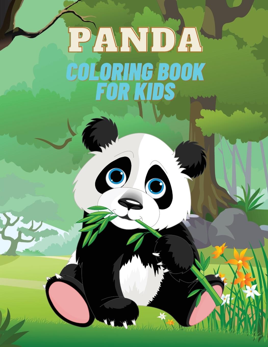 Kniha Panda Coloring Book for Kids 