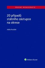 Kniha 20 případů státního zástupce na okrese Adéla Rosůlek