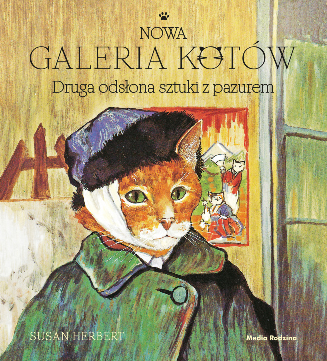 Kniha Nowa galeria kotów. Druga odsłona sztuki z pazurem Susan Herbert