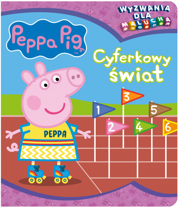 Book Cyferkowy świat. Wyzwania dla malucha. Świnka Peppa Opracowanie zbiorowe